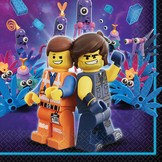 Lego Movie 2 ubrousky 16 ks 33 cm x 33 cm